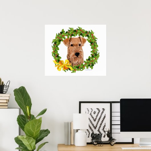 Poster Holly Wreath (Bureau à domicile)