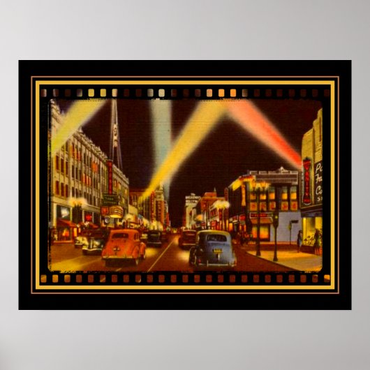 Poster Hollywood Blvd 1940 (Devant)