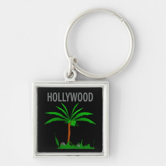 Poster Hollywood Blvd. Porte-clés (Devant)