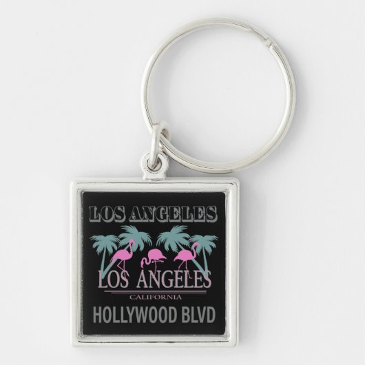 Poster Hollywood Blvd. Porte-clés (Devant)