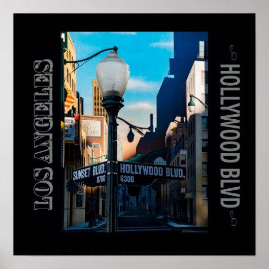 Poster Hollywood Blvd. Poster (Devant)