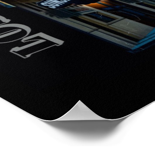 Poster Hollywood Blvd. Poster (Hoek)