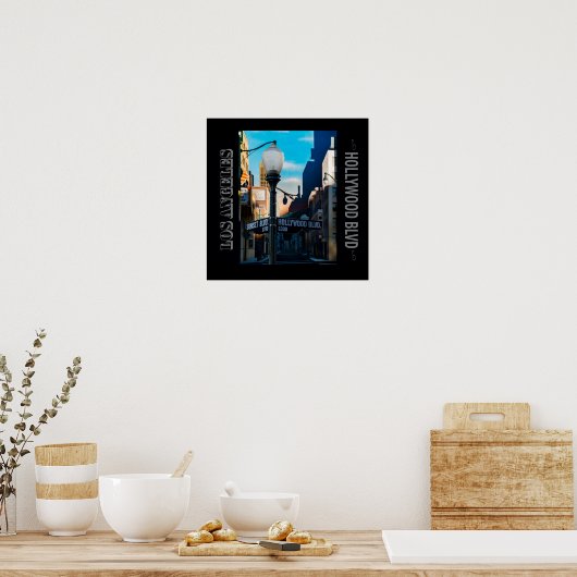 Poster Hollywood Blvd. Poster (Keuken)