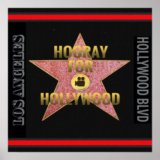 Poster Hollywood Blvd. Poster (Devant)