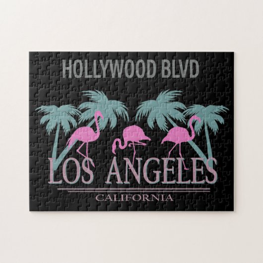 Poster Hollywood Blvd. Puzzel (Horizontaal)