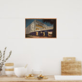 Poster Hollywood, CA - "Un spot nocturne gay" (Cuisine)