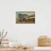Poster Hollywood, CAColumbia Carré, KNX Broadcasting (Cuisine)