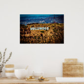 Poster Hollywood Californie (Cuisine)