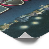 Poster Hollywood, CalifornieGrandes lettres Scènes 2 (Coin)