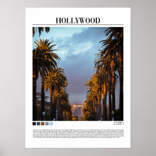 Poster Hollywood - Los Angeles (États-Unis)