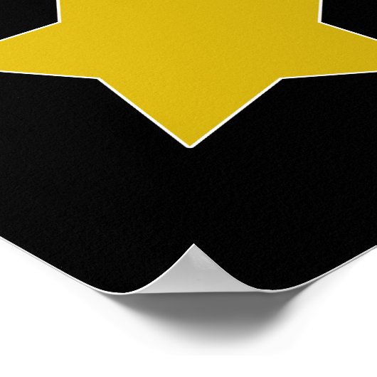 Poster Hollywood Thème Anniversaire Autograph Keepsaké (Coin)