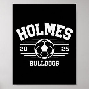 Poster Holmes Bulldogs Soccer Byll 2025