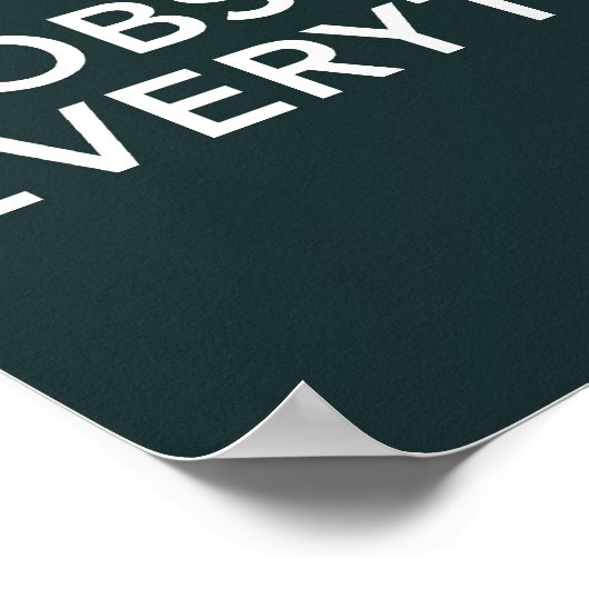 Poster Holmes garde le calme et observe tout (Coin)