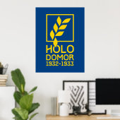 Poster Holodomor (Bureau à domicile)