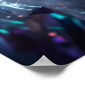 Poster Hologram Bat Neon Cavern (Coin)