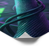 Poster Hologram Chameleon Data Vine (Coin)