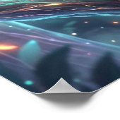 Poster Hologramme Koala Canopée Néon (Coin)
