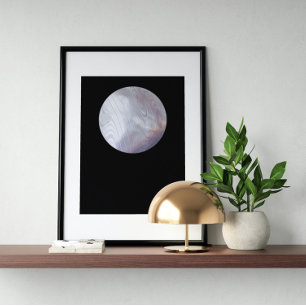 Poster Holographique 80s Art Futuriste Moderne