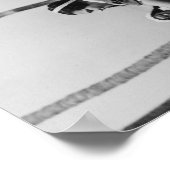 Poster Holoku Hula Dancer avec Band PhotoHawaii (Coin)