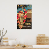 Poster Hololulu, Hawaii 6e Parade florale annuelle 1911 (Cuisine)