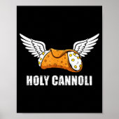 Poster Holy Cannoli Tri-blend Funny Quote  (Devant)