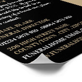 Poster Holy Dove, Funeral Home, Directeurs (Coin)