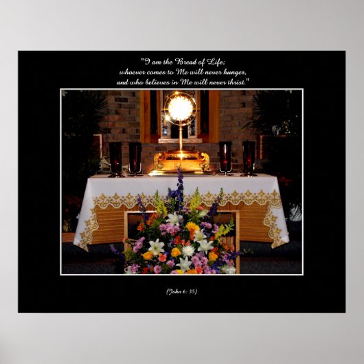 Poster Holy Eucharist (Devant)
