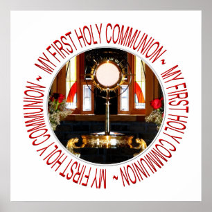Poster Holy Eucharist Holy Communion