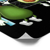 Poster Holy Guacamole Player Blocker Volleyball (Coin)