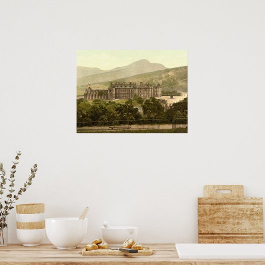 Poster Holyrood Palace, Édimbourg, Écosse (Cuisine)