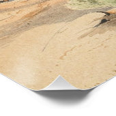 Poster Holzhütte am See - Carl Lafite (Coin)