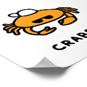 Poster Homard + Crabe (Coin)