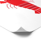 Poster Homard du Maine (Coin)