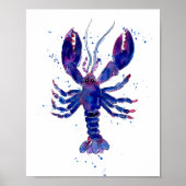 Poster Homard pourpre (Devant)