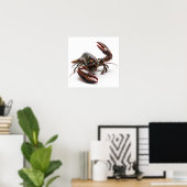 Poster Homard vivant (Bureau à domicile)