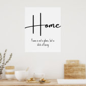 Poster Home Inspirational Quote Wall Print (Cuisine)