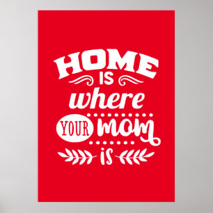 Poster Home Maman