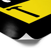 Poster Home Self Build Félicitations (Coin)