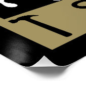 Poster Home Self Build Félicitations (Coin)