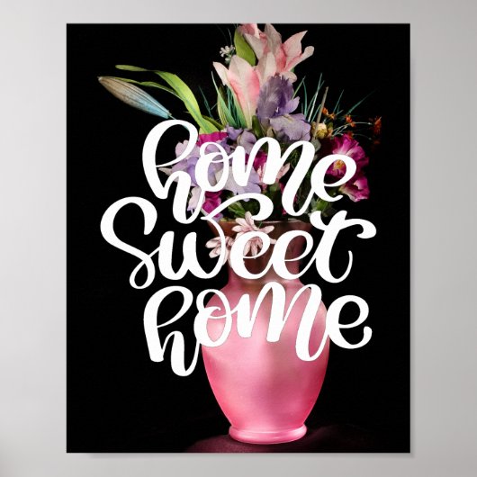 Poster Home Sweet Home (Devant)