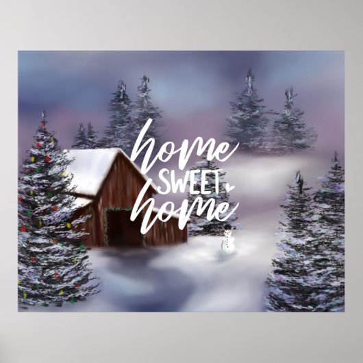 Poster Home Sweet Home (Devant)