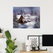 Poster Home Sweet Home (Bureau à domicile)