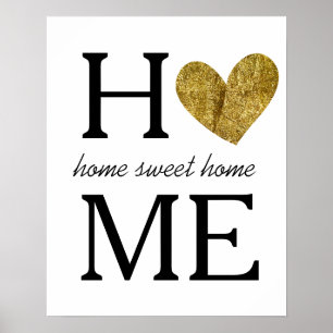 Poster Home Sweet Home