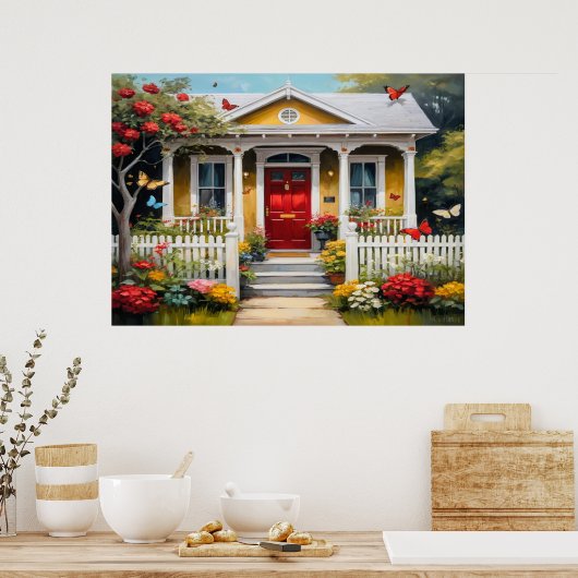 Poster Home Sweet Home (Cuisine)