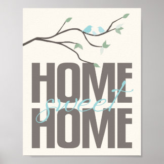 Poster Home Sweet Home Art Imprimer