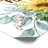 Poster Home Sweet Home Tournesol (Coin)