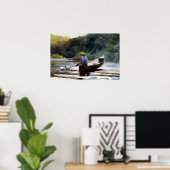 Poster Homer - Boy Fishing (Bureau à domicile)