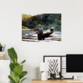 Poster Homer - Boy Fishing (Bureau à domicile)