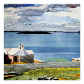 Poster Homer - Eau Intérieure, Bermudes, (Devant)