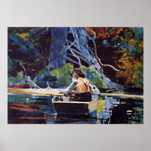 Poster Homer - Guide Andirondack (Devant)